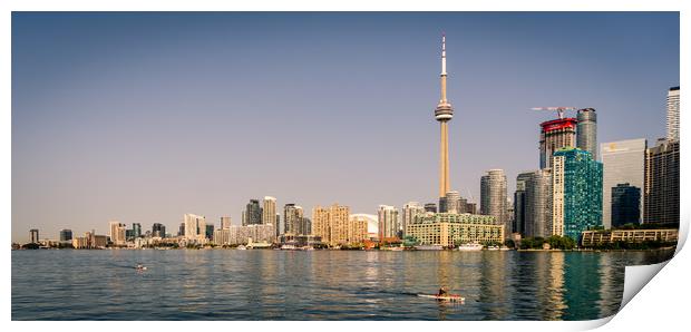 Toronto Harbour Cityscape Print by Naylor's Photography