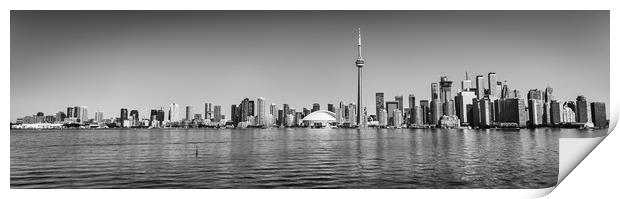 Toronto Harbour Panorama  Print by Naylor's Photography