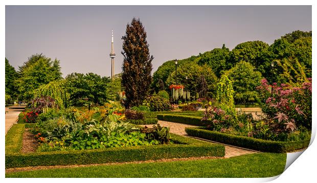  Gardens of the Toronto Islands  Print by Naylor's Photography