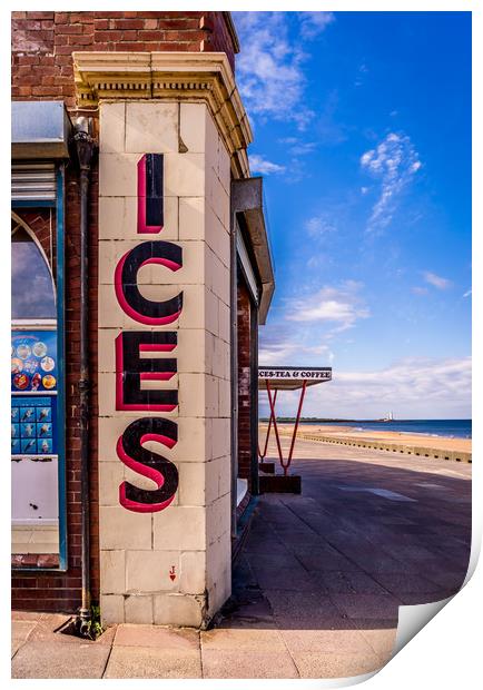 Anyone for Ice Cream ? Print by Naylor's Photography