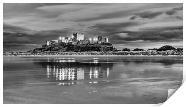 The beauty of Bamburgh Print by Naylor's Photography