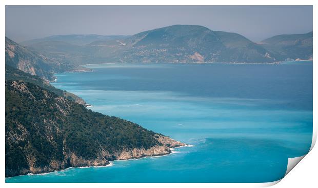The joy of the Greek Islands Print by Naylor's Photography