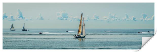 Grace on the water Print by Naylor's Photography