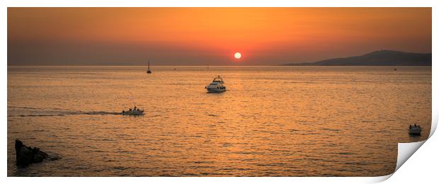 Boating paradise Print by Naylor's Photography