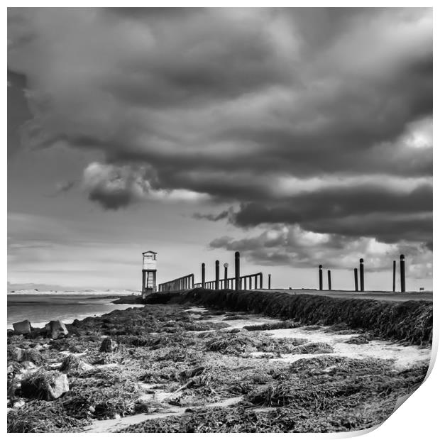 Refuge on Lindisfarne Print by Naylor's Photography