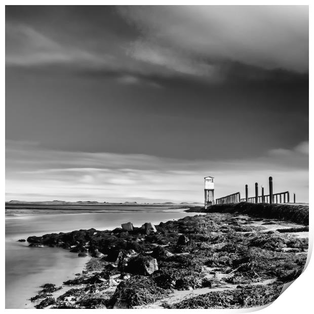 Over the Lindisfarne Refuge  Print by Naylor's Photography