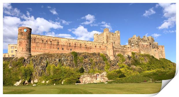 Simply stunning Bamburgh Castle Print by Naylor's Photography