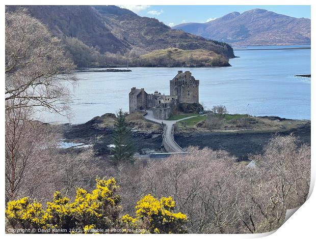 Eilean Donan Castle , the Highlands of Scotland prints Print by Photogold Prints