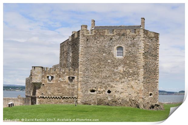 Blackness Castle ( Fort William in Outlander ) Print by Photogold Prints