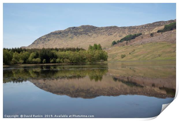Loch Lubhair, near Crianlarich, the Highlands, Sco Print by Photogold Prints