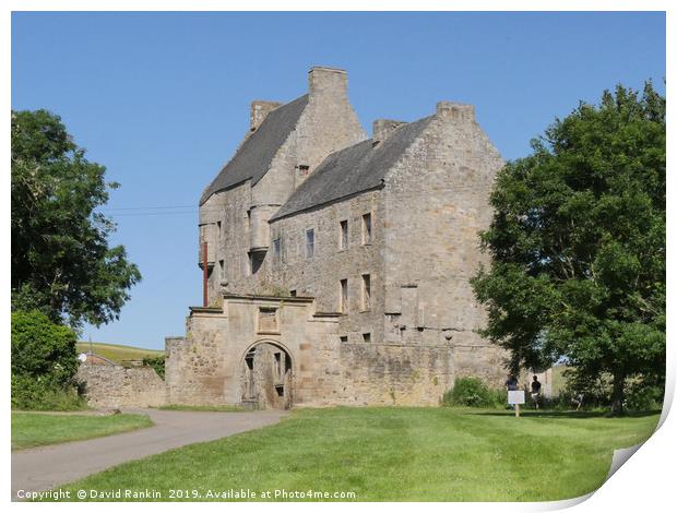 Lallybroch , Midhope Castle , Outlander Print by Photogold Prints