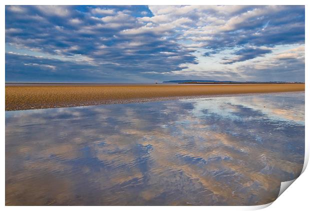 Camber Sands, East Sussex Print by David Ross