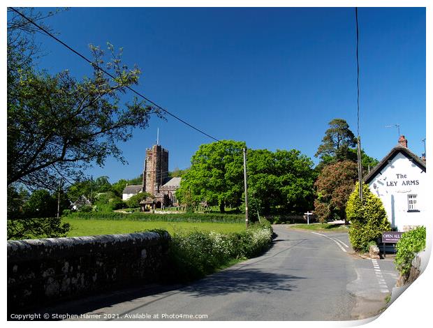 Rural Devon Print by Stephen Hamer