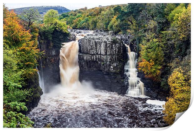 High Force Teesdale County Durham England Print by David Forster