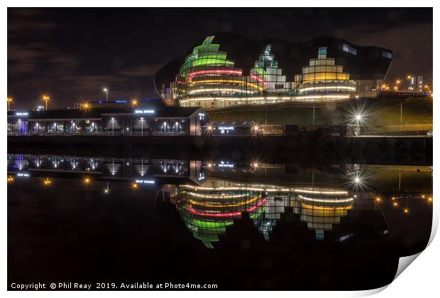 The Sage at night Print by Phil Reay