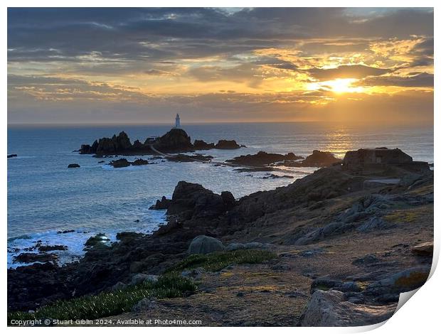 La Corbiere, Jersey Print by Stuart Giblin