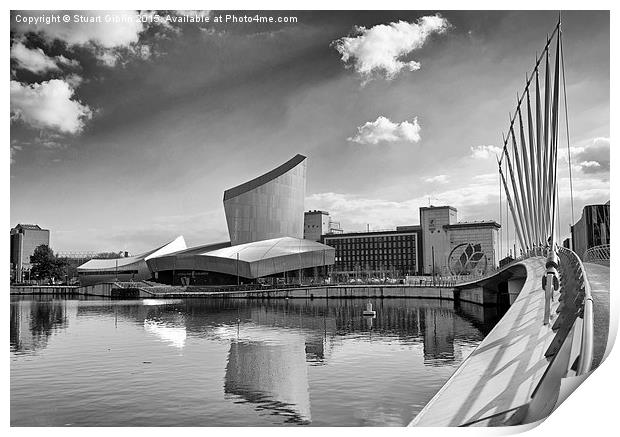 Imperial War Museum North Print by Stuart Giblin