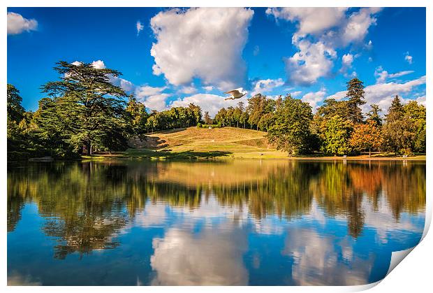  The Esher Lake Print by Colin Evans