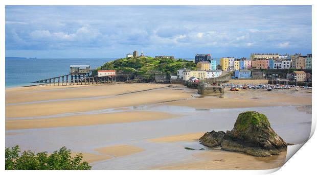 Tenby  Print by Michael South Photography