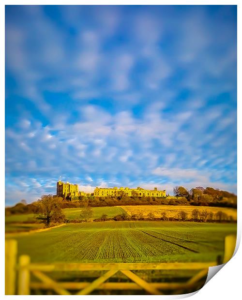 Bolsover Castle Print by Michael South Photography