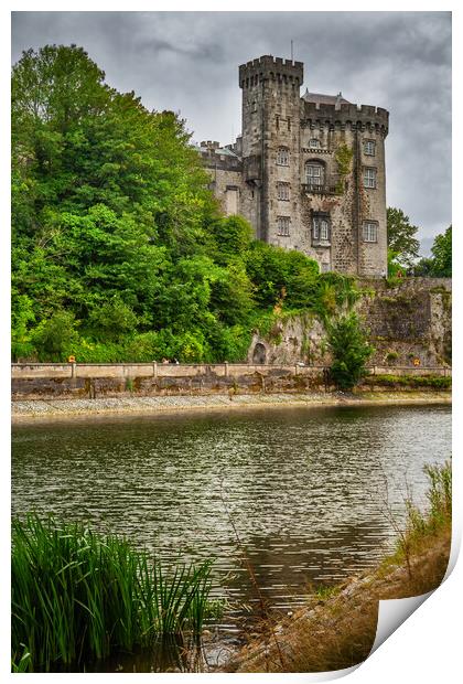 Kilkenny Castle At River Nore In Ireland Print by Artur Bogacki