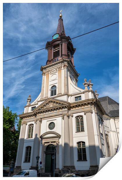 Parochialkirche Reformed Church In Berlin Print by Artur Bogacki