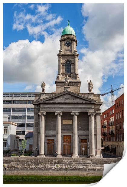 Church of St Paul in Dublin Print by Artur Bogacki