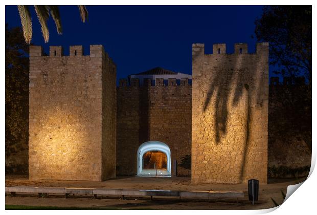 Porta de Sao Goncalo Gate in Lagos Print by Artur Bogacki