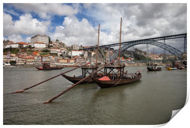  Old City of Porto in Portugal Print by Artur Bogacki