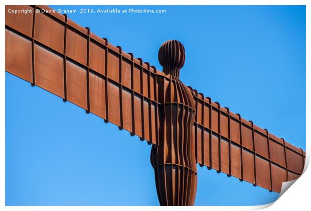 Angel of the North Print by David Graham