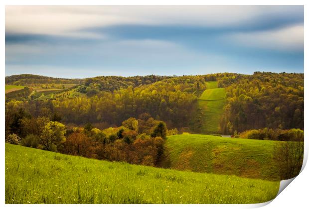 Peace In The Valley Print by Sarah Ball