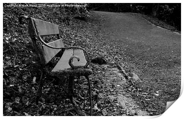 Take a seat Print by Mark Walsh