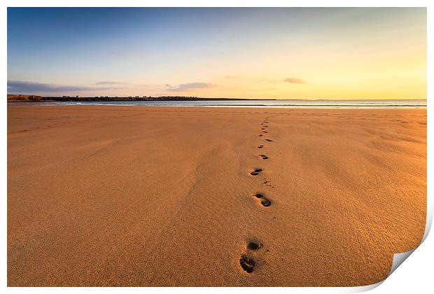 Footprints  Print by Graham Daly