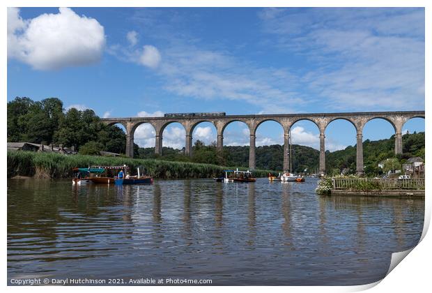 Calstock Steamboats Print by Daryl Peter Hutchinson