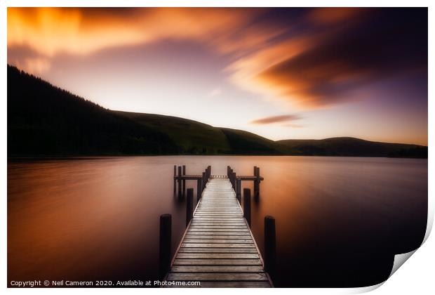 Saint Mary's Loch Print by Neil Cameron