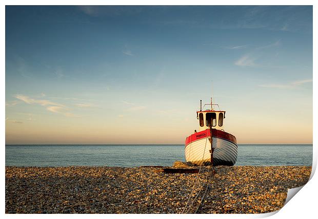 Rebecca of Dungeness Print by Neil Almnond