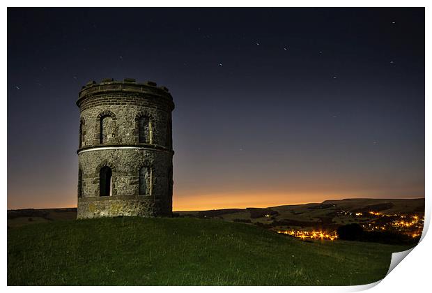  Solomons Temple by Moonlight Print by Phil Sproson