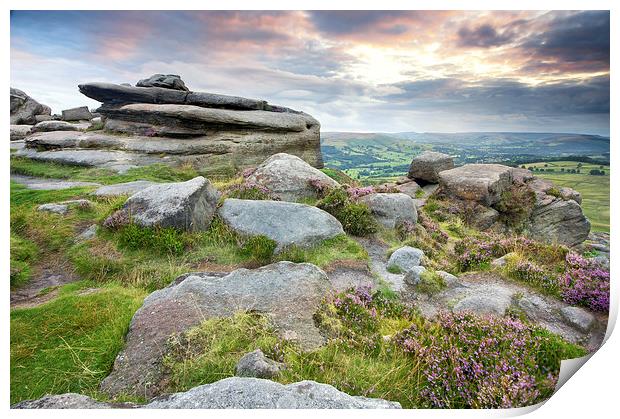  Over Owler Tor  Print by Phil Sproson