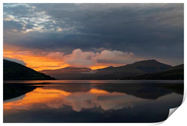 Summer Sunrise on Loch Fyne Print by Rich Fotografi 