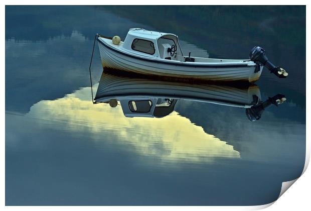 Reflections on Loch Goil Print by Rich Fotografi 