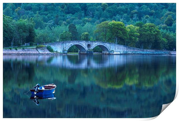 Aray Bridge, Inveraray Print by Rich Fotografi 