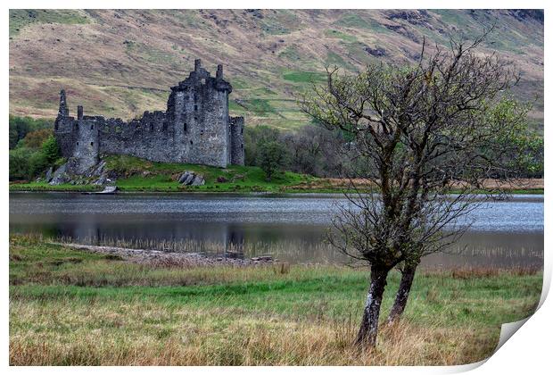Kilchurn Castle, Loch Awe, Scotland. Print by Rich Fotografi 