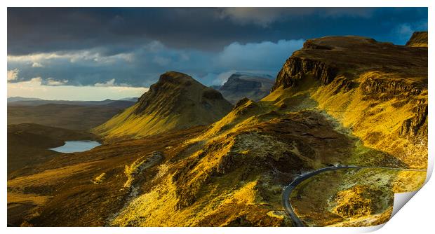 The Quiraing Print by Bill Allsopp