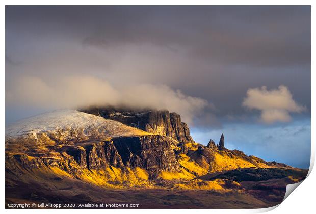 Old man of Storr Print by Bill Allsopp