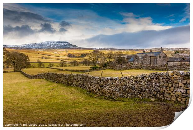 Pen-Y-Ghent Print by Bill Allsopp