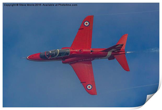  Red Arrows Hawk Print by Steve Morris