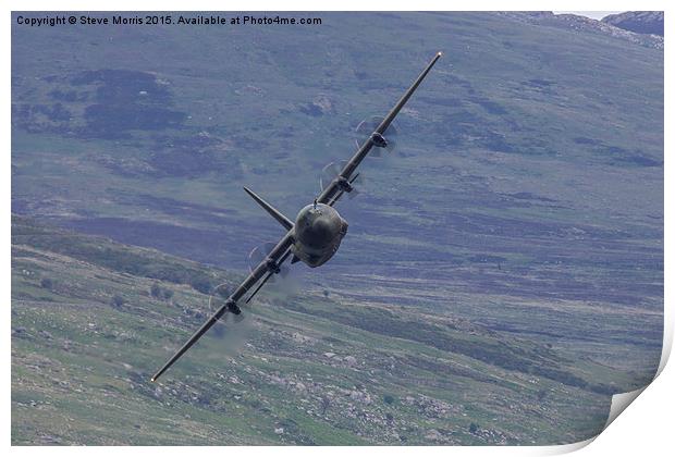  C130 Hercules Print by Steve Morris