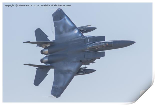 F15 Eagle Print by Steve Morris