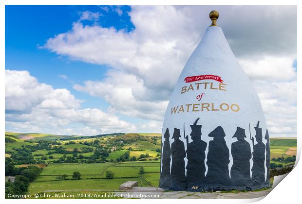 White Nancy, Bollington Print by Chris Warham