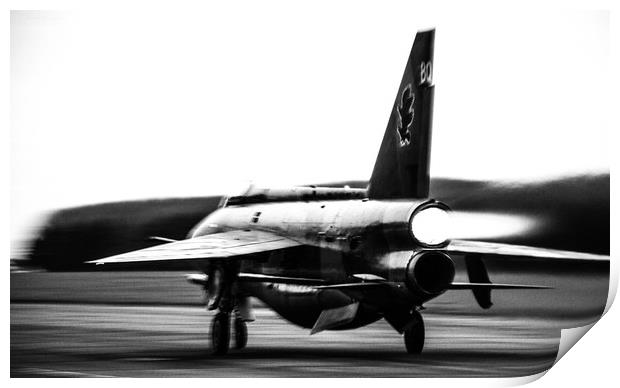 Iconic Cold War Jet Lightning XS904  Print by Steven Hurrell